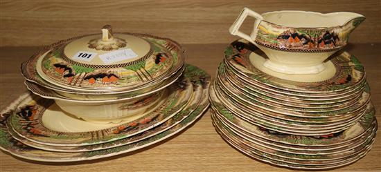 A Myott 1930s dinner service Englands Countryside